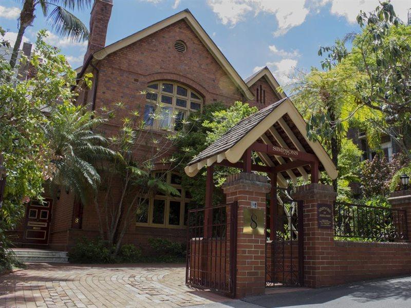 Hotel Simpsons Of Potts Point Sydney Exterior foto